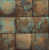 Copper Metal Sheet Peel and Stick Wallcovering | Jeffrey Stevens - Image 1