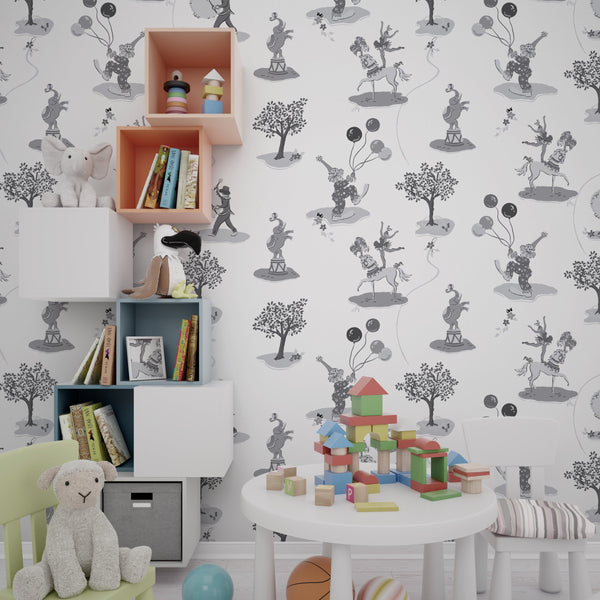 Clowning Around 1950's Retro | Architectural Wallcoverings