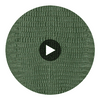 Crowley's Crocodile Animal Skin Emboss Walls - Green Circular Swatch | Hollywood Wallcoverings
