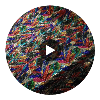 GLM-4182 Birds Of Paradise Glitter Multi On Silver designer-wallcoverings-los-angeles 2