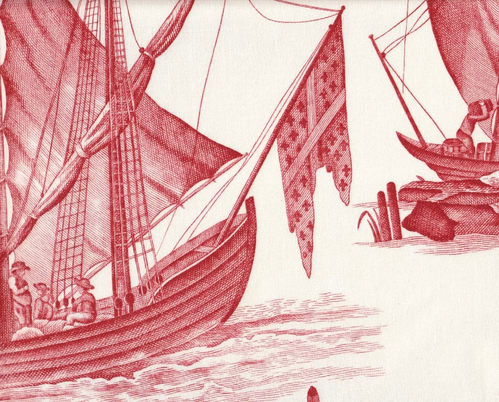 Lafayette Toile, Corail