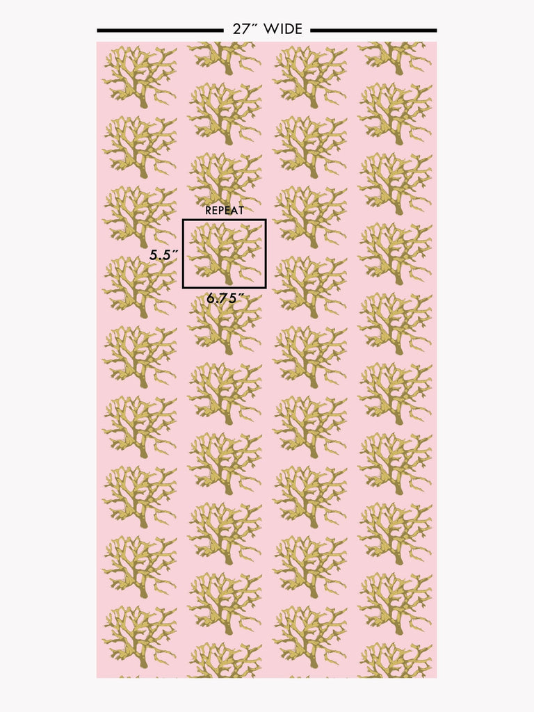 Coral Fiji Wallcovering | FallingStar Studio