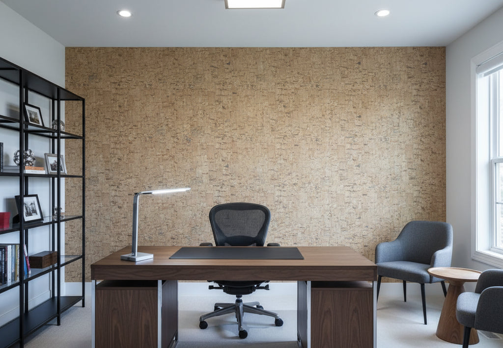 Corkytown Real Cork | Phillipe Romano - office room setting