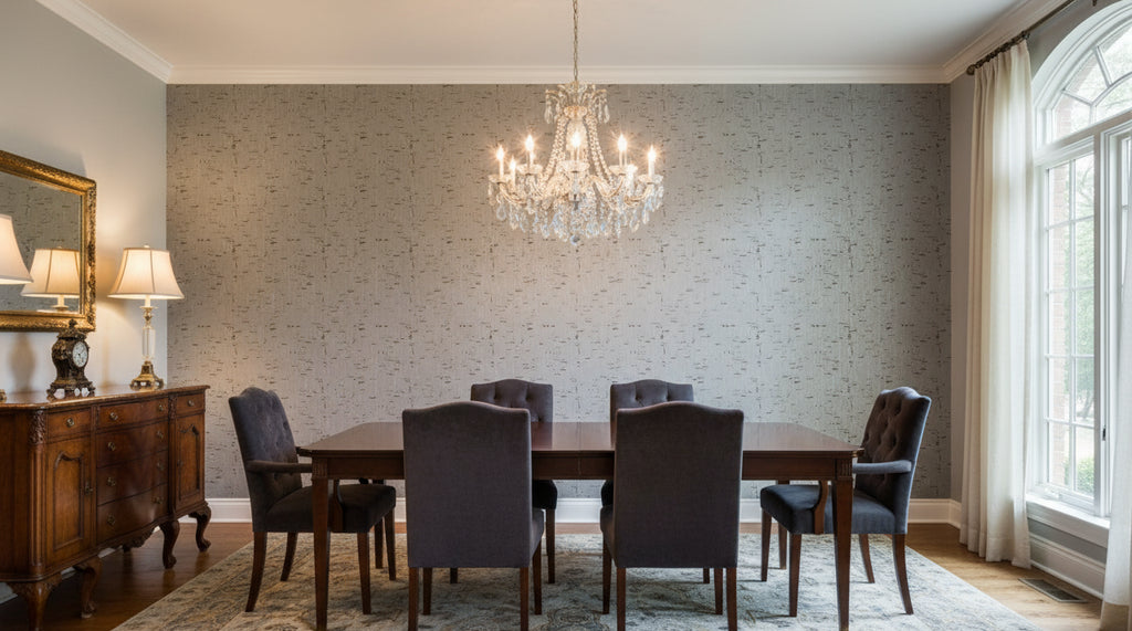 Corkytown Real Cork | Phillipe Romano - dining room room setting