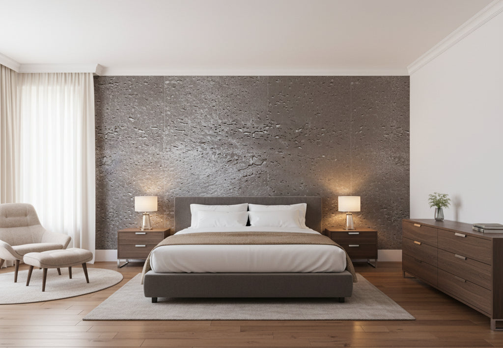 Corkytown Real Cork | Phillipe Romano - bedroom room setting