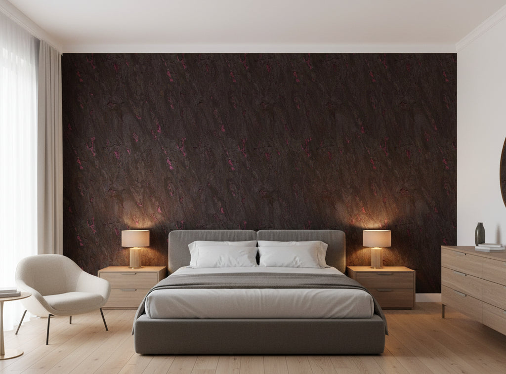 Corkytown Real Cork | Phillipe Romano - bedroom room setting