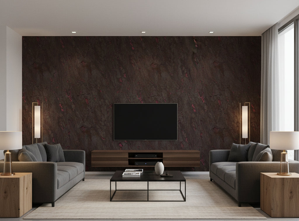 Corkytown Real Cork | Phillipe Romano - living room room setting