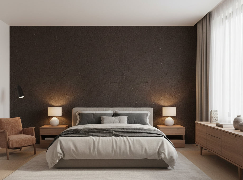 Corkytown Real Cork | Phillipe Romano - bedroom room setting