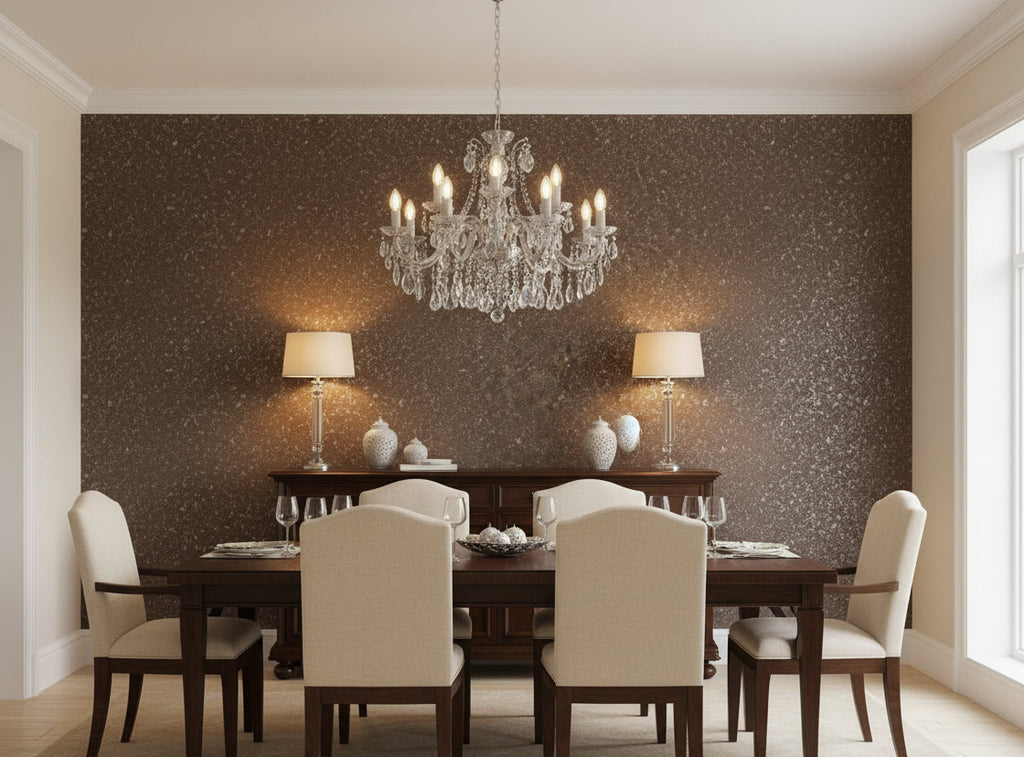 Corkytown Real Cork | Phillipe Romano - dining room room setting