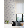 Cornflower Aya Flower Peel and Stick Wallcovering | Jeffrey Stevens - Image 2