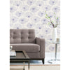 Cornflower Aya Flower Peel and Stick Wallcovering | Jeffrey Stevens - Image 3
