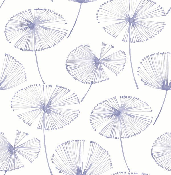 Cornflower Aya Flower Peel and Stick Wallcovering | Jeffrey Stevens
