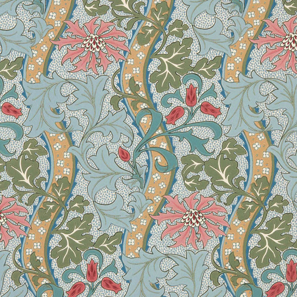 Cornflower Rose/Woad | Morris & Co.