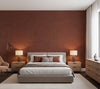 Corsica Faux Cork Vinyl | Phillipe Romano - bedroom room setting