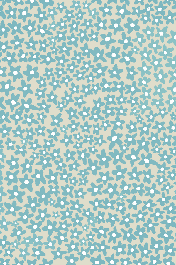 Tiny Flowers Coastal | Phillipe Romano Screen Prints