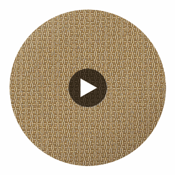 Cote Marine Durable Vinyl | Hollywood Wallcoverings Circular Swatch | Hollywood Wallcoverings
