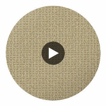 Cote Marine Durable Vinyl | Hollywood Wallcoverings Circular Swatch | Hollywood Wallcoverings