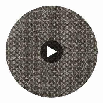 Cote Marine Durable Vinyl | Hollywood Wallcoverings Circular Swatch | Hollywood Wallcoverings
