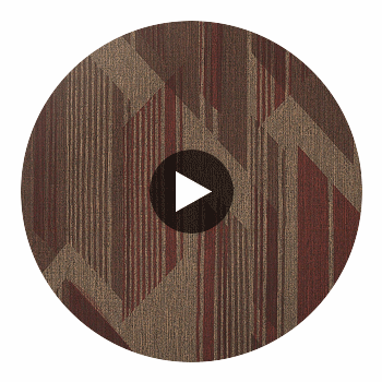 Cotes D'Amore Durable Vinyl | Hollywood Wallcoverings Circular Swatch | Hollywood Wallcoverings