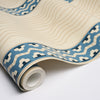 Crème Anglaise ENGLISH CREAM/DENIM BLUE | Schumacher - Image 8