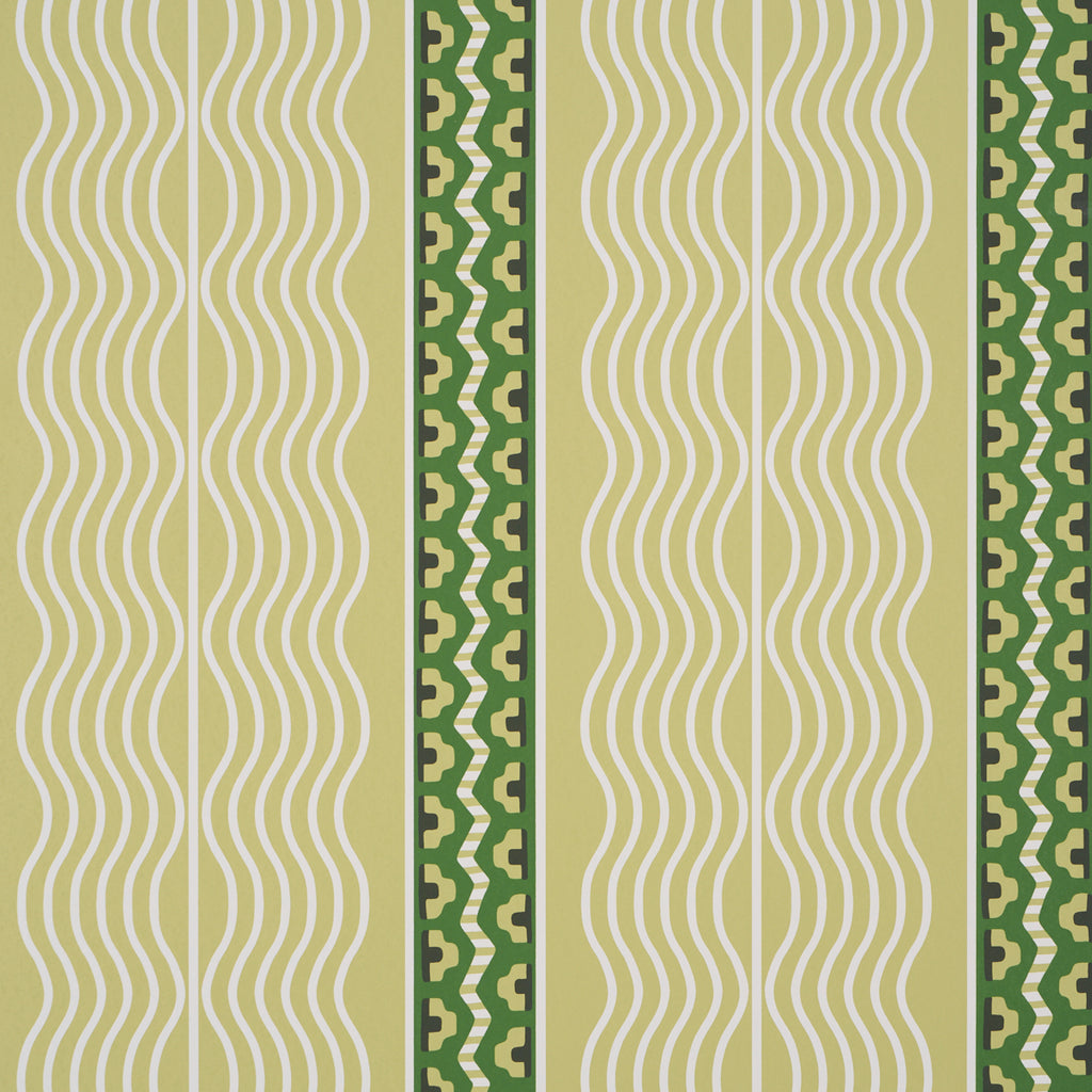 Crème Anglaise JUNIPER GREEN | Schumacher - Image 1