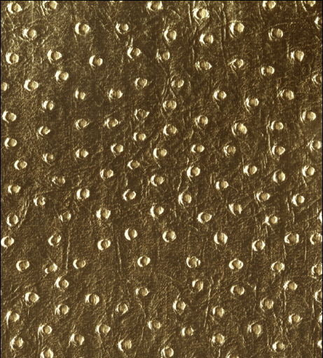 Roxbury Drive Ostrich Skin Vinyl - Sienna | Hollywood Wallcoverings