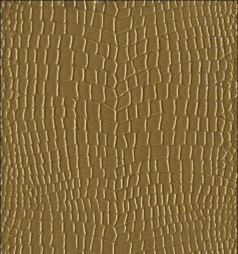 REW-6220 Rexford Drive Crocodile Animal Skin Vinyl Antique Gold designer-wallcoverings-los-angeles
