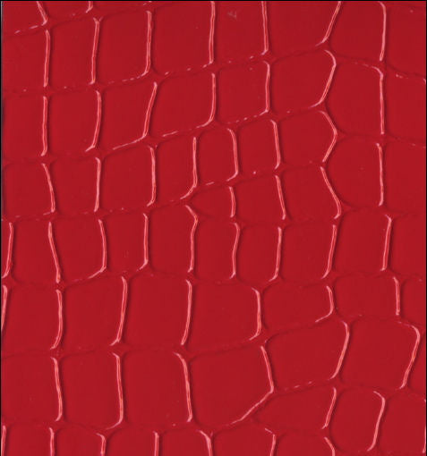 REW-6213 Bedford Drive Crocodile Animal Skin Vinyl Oxblood designer-wallcoverings-los-angeles