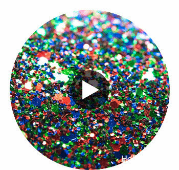 Hollywood Glamour Sequin - Christmas Miracle | Glitter Walls