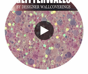Hollywood Glamour Sequin - Pink Iris | Glitter Walls