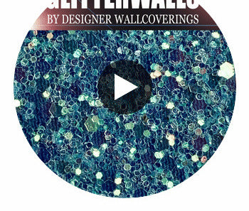Hollywood Glamour Sequin - Royal Blue Iris | Glitter Walls