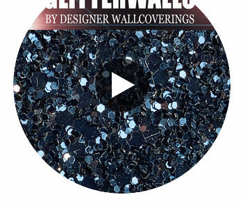 GLM-9301--SAMPLE Hollywood Glamour Sequin - Navy designer-wallcoverings-los-angeles