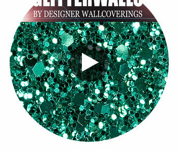 GLM-9401--SAMPLE Hollywood Glamour Sequin - Turquise designer-wallcoverings-los-angeles