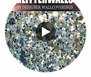 Hollywood Glamour Sequin - Ice | Glitter Walls