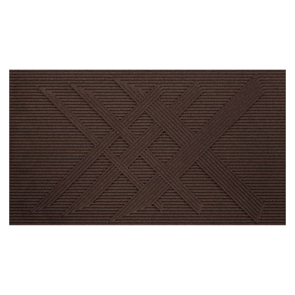 Cross Chocolate Brown | Hollywood Wallcoverings