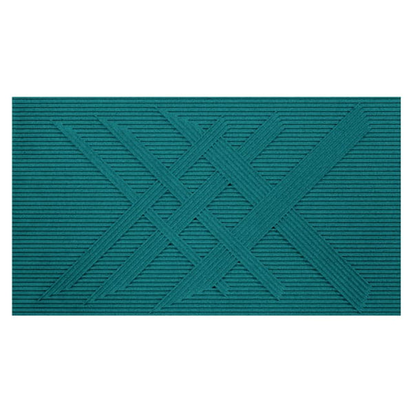 Cross Teal | Hollywood Wallcoverings