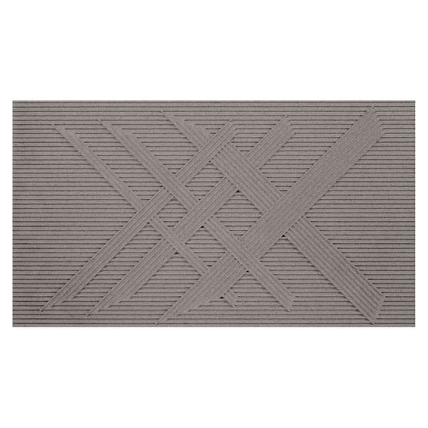 Cross Charcoal Gray | Hollywood Wallcoverings