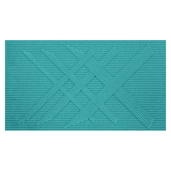Cross Teal | Hollywood Wallcoverings