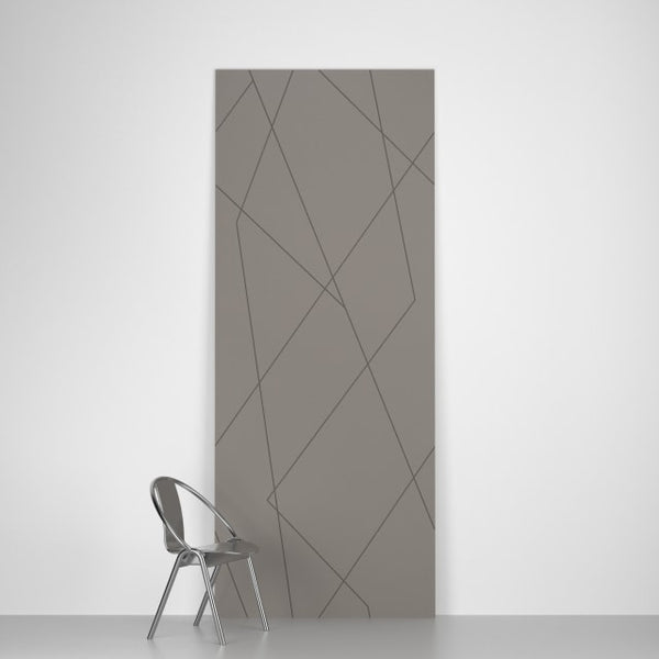 Crosscut Neutral Gray | Hollywood Wallcoverings