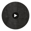 Crowley's Crocodile Animal Skin Emboss Walls - Black Circular Swatch | Hollywood Wallcoverings