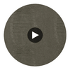 Crowley's Crocodile Animal Skin Emboss Walls - Charcoal Circular Swatch | Hollywood Wallcoverings