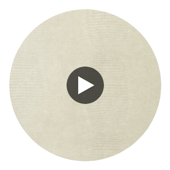 Crowley's Crocodile Animal Skin Emboss Walls - Grey Circular Swatch | Hollywood Wallcoverings