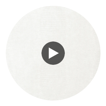 Crowley's Crocodile Animal Skin Emboss Walls - White Circular Swatch | Hollywood Wallcoverings