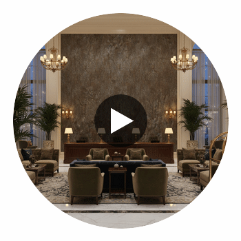 Croydon Type II Vinyl | Hollywood Wallcoverings Circular Swatch | Hollywood Wallcoverings