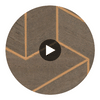 Cubism Drive | Hollywood Wallcoverings Circular Swatch | Hollywood Wallcoverings