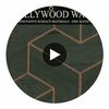 Cubism Drive | Hollywood Wallcoverings Circular Swatch | Hollywood Wallcoverings