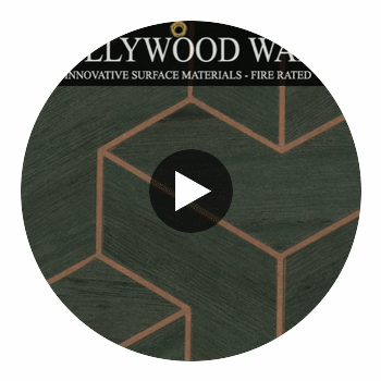 Cubism Drive | Hollywood Wallcoverings Circular Swatch | Hollywood Wallcoverings