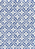 Puccini, Custom Navy on White Linen Cotton