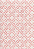 Puccini, Custom Peach on White Linen Cotton