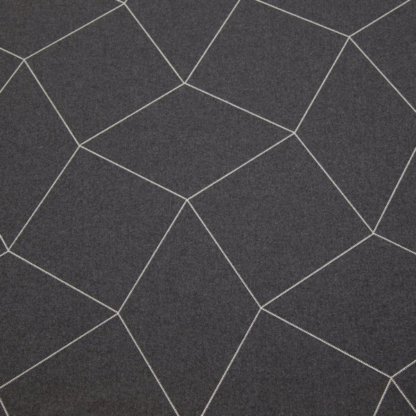 Cozy Day Dreamer - Dark Grey Flannel/Ivory | Maya Romanoff